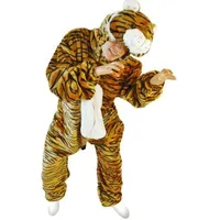Ikumaal Tiger-Kostüm, F14 L-XL, für Erwachsen-e Männer Frau-en, Wild-Katze Katzenkostüm-e Fasching Karneval Fasnacht Faschingskostüm-e Karnevalskostüm-e