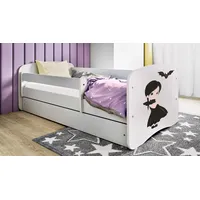 raumhirsch furniture Kinderbett 80 x 180 cm Holzwerkstoff weiß