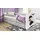 raumhirsch furniture Kinderbett 80 x 180 cm Holzwerkstoff weiß