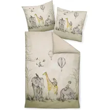 JANINE Modern Art S42097-07 Beige 135 x 200 cm + 80 x 80 cm
