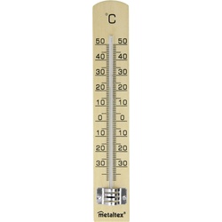 10x Metaltex Innenthermometer, Thermometer + Hygrometer, Grau