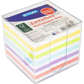 Stylex Zettelbox 700 Blatt transparent
