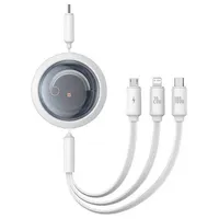 Baseus Fast Charging Cable 3in1 Free2Draw USB-C to USB-C/Lightning/Micro