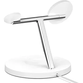Belkin BoostCharge Pro Drahtloses 3-in-1-Ladegerät mit MagSafe 15W weiß (WIZ017vfWH)