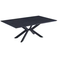 HOME DELUXE Essgruppe Eckig AVENCIA - Ausstattung: 8 Stühle, Farbe: Hellbraun