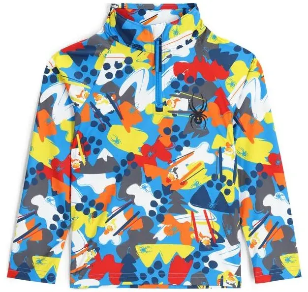 Spyder Glacial 1/2 Zip yeti camo aether blue (YCO) 7
