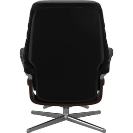 Stressless Relaxsessel STRESSLESS "Sunrise", schwarz (schwarz paloma), B:92cm H:105cm T:80cm, Leder PALOMA: PALOMA ist ein durchgefärbtes Semianilin-Möbelleder mit natürlicher Narbung.