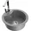 Diego 1-Becken-Granit-Spüle 6512-71-670300-00 Grau