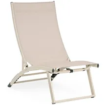 BIZZOTTO Taylor Gartensessel 166 x 90 x 53 cm beige 2 St.