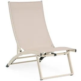 BIZZOTTO Taylor Gartensessel 166 x 90 x 53 cm beige 2 St.