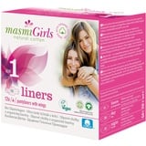 MASMI NATURAL COTTON Bio Slipeinlagen Girls 1, 12 Stück