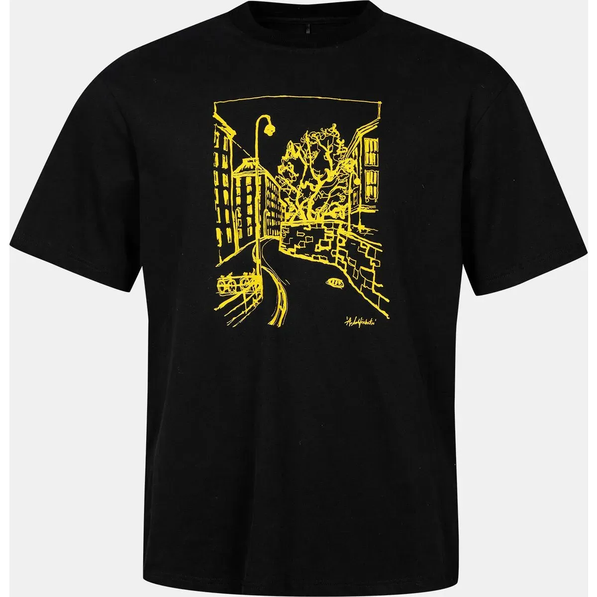 Halti Skaltsi Unisex T-shirt black graphic (P99HS) M