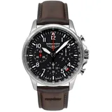 Bauhaus Aviation Tornado Chronograph Leder 44 mm 27742