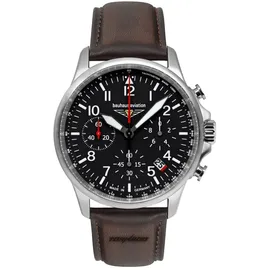 Bauhaus Aviation Tornado Chronograph Leder 44 mm 27742