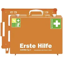 Söhngen Erste-Hilfe-Koffer Austria Typ 2 (Wundverbände; SIRIUS Rettungsdecke)