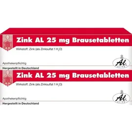 Aliud Zink AL 25 mg Brausetabletten