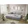 ed exciting design Big-Sofa Polyester 2-Sitzer Hellgrau