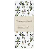Grätz Verlag Geschirrtuch 100% Baumwolle, Geschenkidee, Küchen Accessoire, Motiv, Geschenk, Küche, Kochen, Grillen (Oliven)