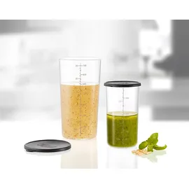 ESGE Becherset Glas 7150 400 ml und 700 ml schwarz