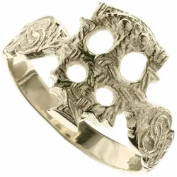Fingerring OSTSEE-SCHMUCK "Ostsee-Schmuck Ring Hiddensee Ring Hiddensee" Gr. 58, gold (goldfarben), Fingerringe, Damen, Gr. 58 (18,5), Gelbgold 333