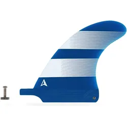 Roam Surfboard Single Fin Blau 21 Finnen surfbrett wellenreiter, Finnen Länge: 15, Finnenbox: US Box (US)