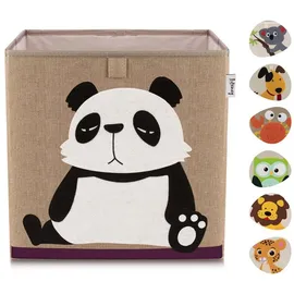 Lifeney Aufbewahrungsbox Kinder mit Panda Motiv 1-tlg.