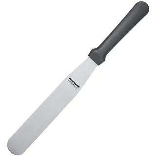 Westmark Profi-Streichpalette/Konditorenmesser, Gerade, Flexibel, Klingenmaß: 3 cm, Länge: 30 cm, Rostfreier Edelstahl/Kunststoff, Master Line, Schwarz/Silber, 31212270