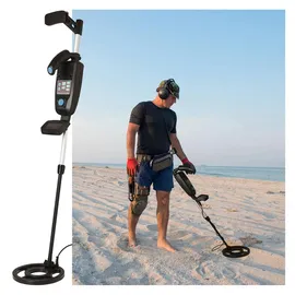 casativo tools Metalldetektor digital wasserdicht mit LCD Display und Pinpointing-Funktion