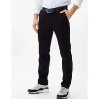 Brax Herren, Flatfronthose Style FABIO IN", BLACK, schwarz, Gr.