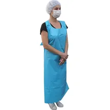 Body Products Medi-Inn PE-Schürzen, Extra-stark, glatte Oberfläche blau / 75 x 140 cm / 10 x 50 = 500 Stück