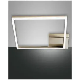 Fabas Luce Bard 1x39W 42x42 cm gold edelmatt