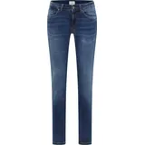 Mustang Damen Jeans Style Quincy Skinny, blau dunkel - 34x28
