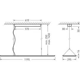 Trilux 1-flg. 2360 H1 40W 4000K weiß Acryl