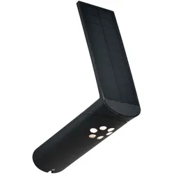 Outdoor Solar Wandleuchte Ilias IP443000K 100lm Bewegungsmelder Anthrazit