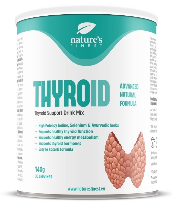 Nature's Finest Thyroid - Schilddrüse Ergänzungen Pulver 150 g