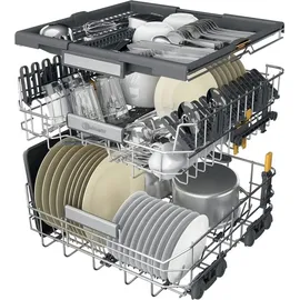 Bauknecht B7U HS51 X Einbau-Geschirrspüler (unterbaufähig, 598 mm breit, Edelstahl)