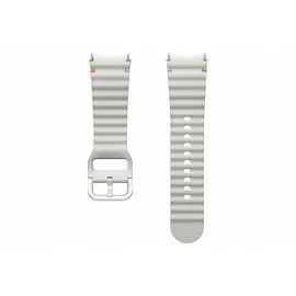 Samsung Samsung Galaxy Watch Armband Silikon für Samsung Galaxy Watch - - Silber - Schnallenverschluss