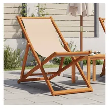 vidaXL Gartenstuhl 62 x 112 x 87 cm beige