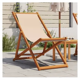 vidaXL Gartenstuhl 62 x 112 x 87 cm beige