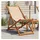 vidaXL Gartenstuhl 62 x 112 x 87 cm beige