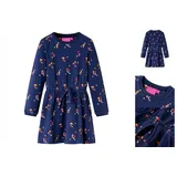 vidaXL Kinderkleid Marineblau 140