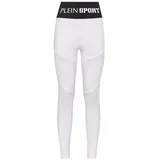 Plein Sport Damen Tight MULTICUT, Wei?, XL