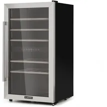 Klarstein Vinamour 29 Duo Weinkühlschrank 2 Zonen 80L/29 Flaschen 5-22°C Touch