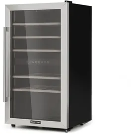 Klarstein Vinamour 29 Duo Weinkühlschrank 2 Zonen 80L/29 Flaschen 5-22°C Touch