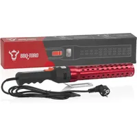 Bbq-toro Elektrischer Grillanzünder Iggi Rot/schwarz, 2000 W, 650 °c, Elektro Kohleanzünder