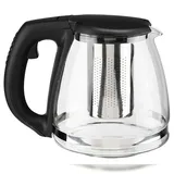 Gravidus Glaskanne mit Edelstahl Filter 1,2L