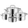 WMF Gourmet Plus Topf-Set 4-tlg. 3 x Kochtopf + Stielkasserolle