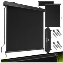 Kesser Aluminium Senkrechtmarkise 180 x 250 cm schwarz