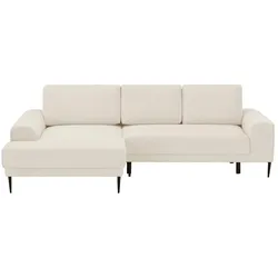 switch Ecksofa aus Cord Capitol ¦ weiß ¦ Maße (cm): B: 276 H: 89 T: 175.0