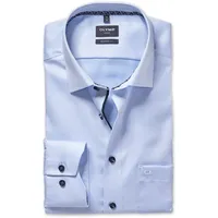 Olymp Businesshemd »Luxor Modern Fit New-Kentkragen« kontrastfarbene Details an